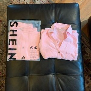 Cropped button up